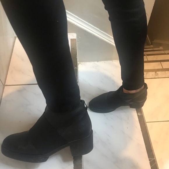 Black leather COS walking boots (London city style) - Picture 9 of 9